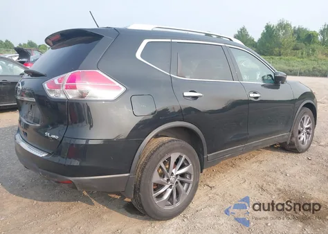 2016 Nissan Rogue Sl из США, поврежденный, VIN 5N1AT2MV7GC750447